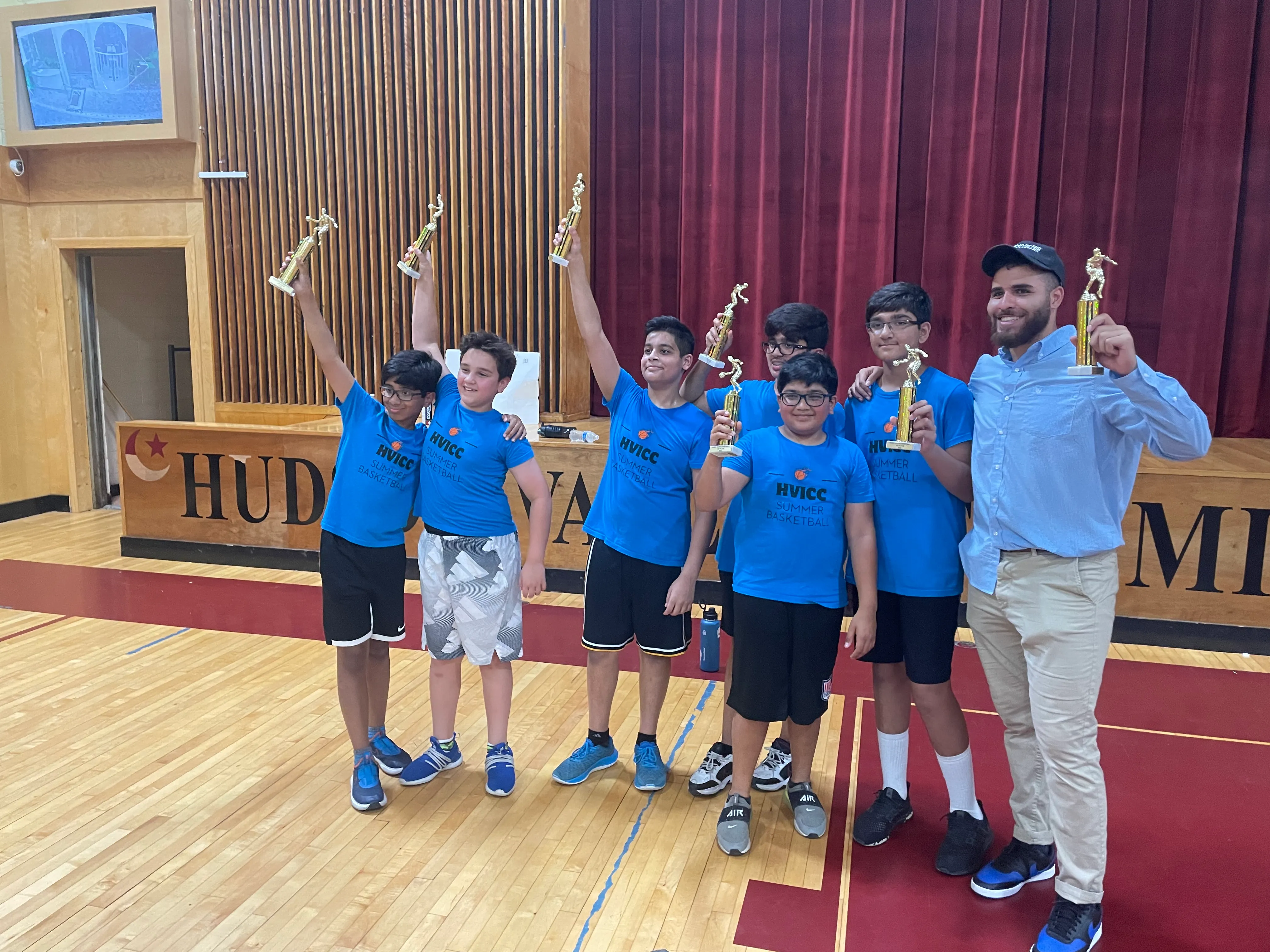 winners of the basketball tournament