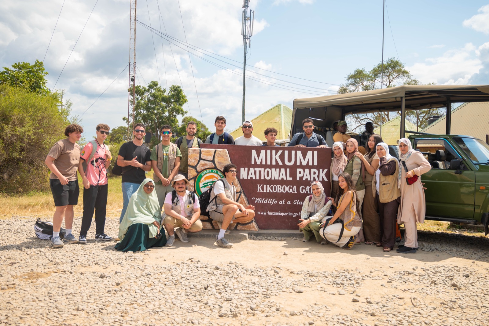 The PALY team at Mikumi National Park